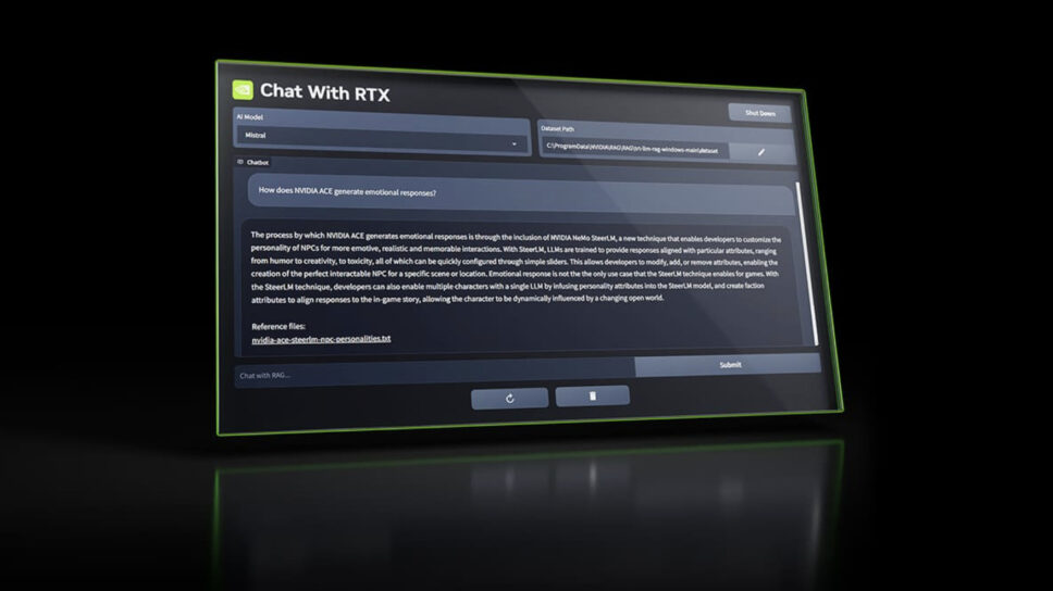 NVIDIA releases Chat with RTX – A personalized AI GPT Chatbot cover image